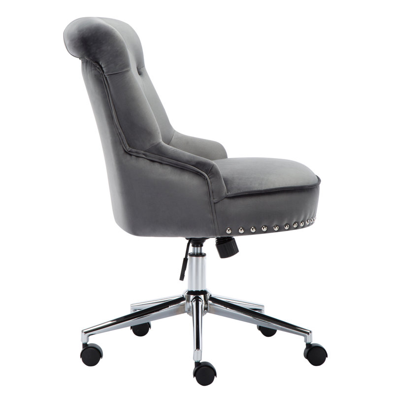 Kelly Clarkson Home Augusta Velvet Task Chair & Reviews Wayfair